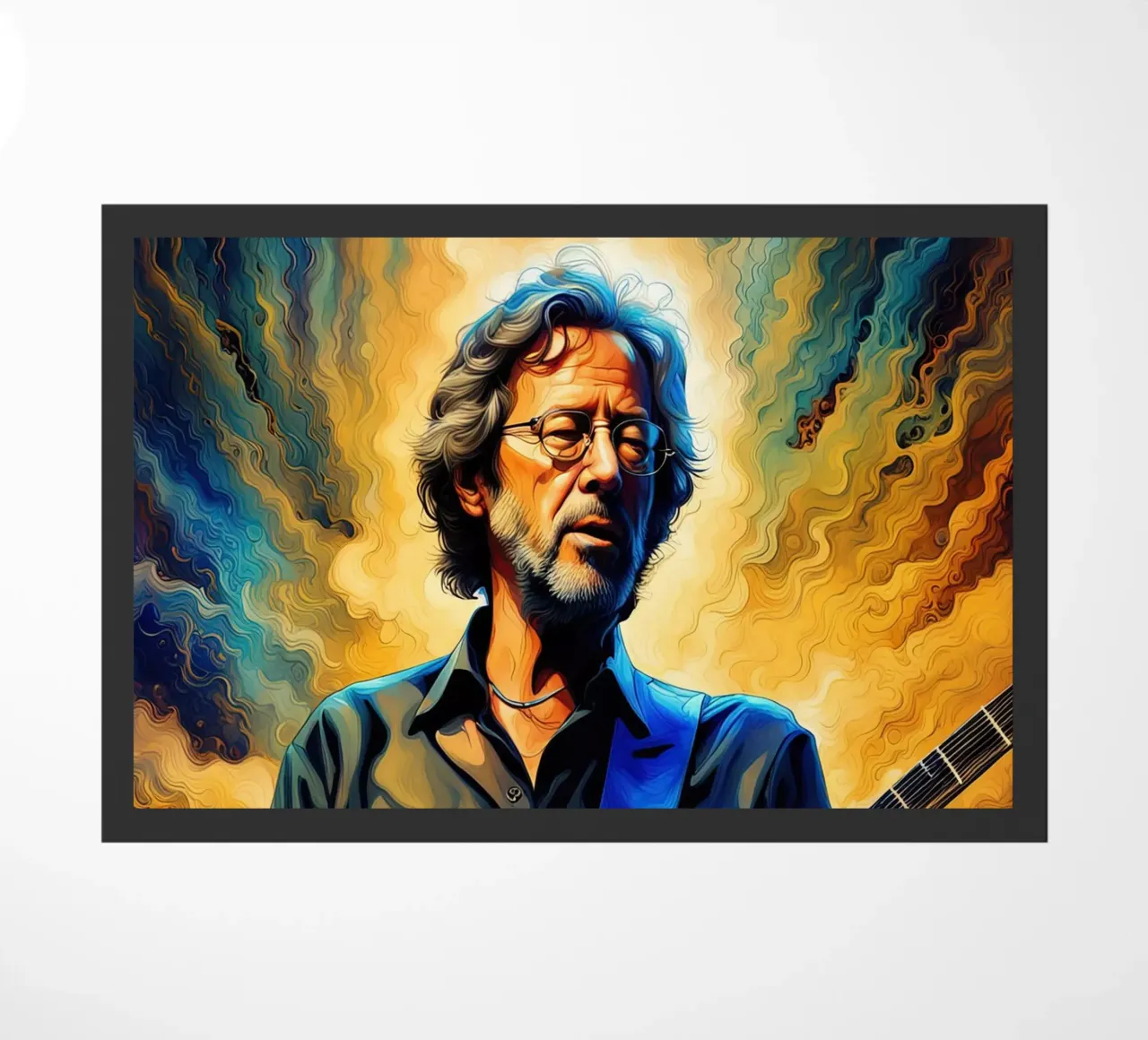Eric Clapton doormat by 🎁 NOBELART