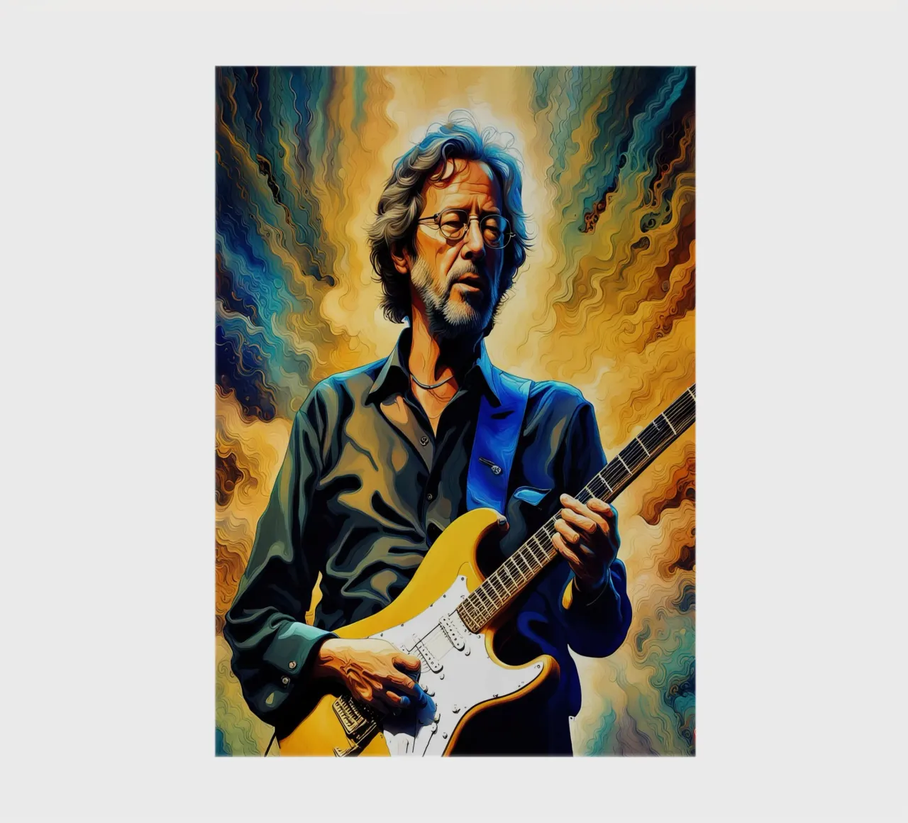 Eric Clapton notebook by 🎁 ARTVI-SHOP