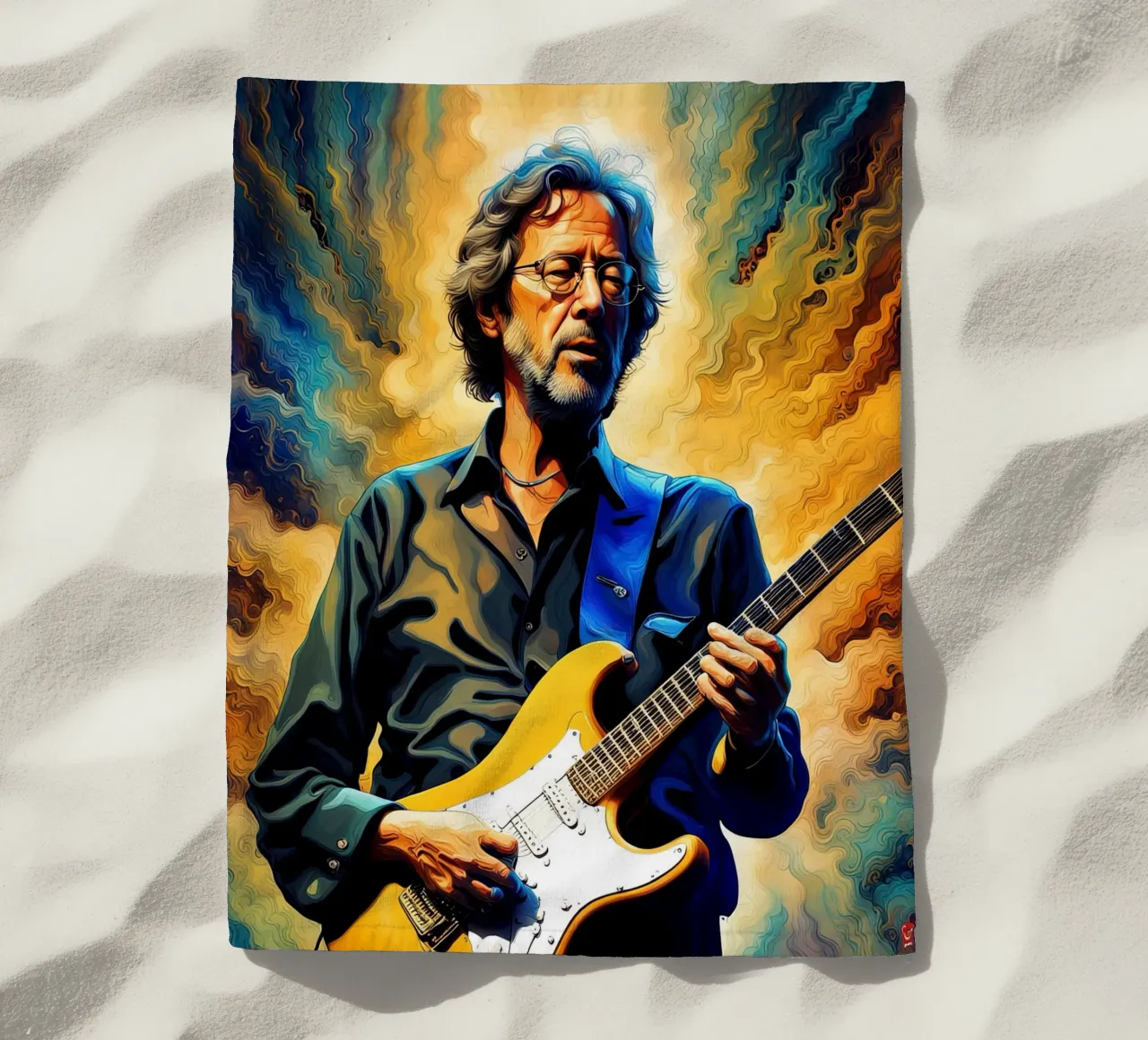 Eric Clapton telo mare da 🎁 NOBELART