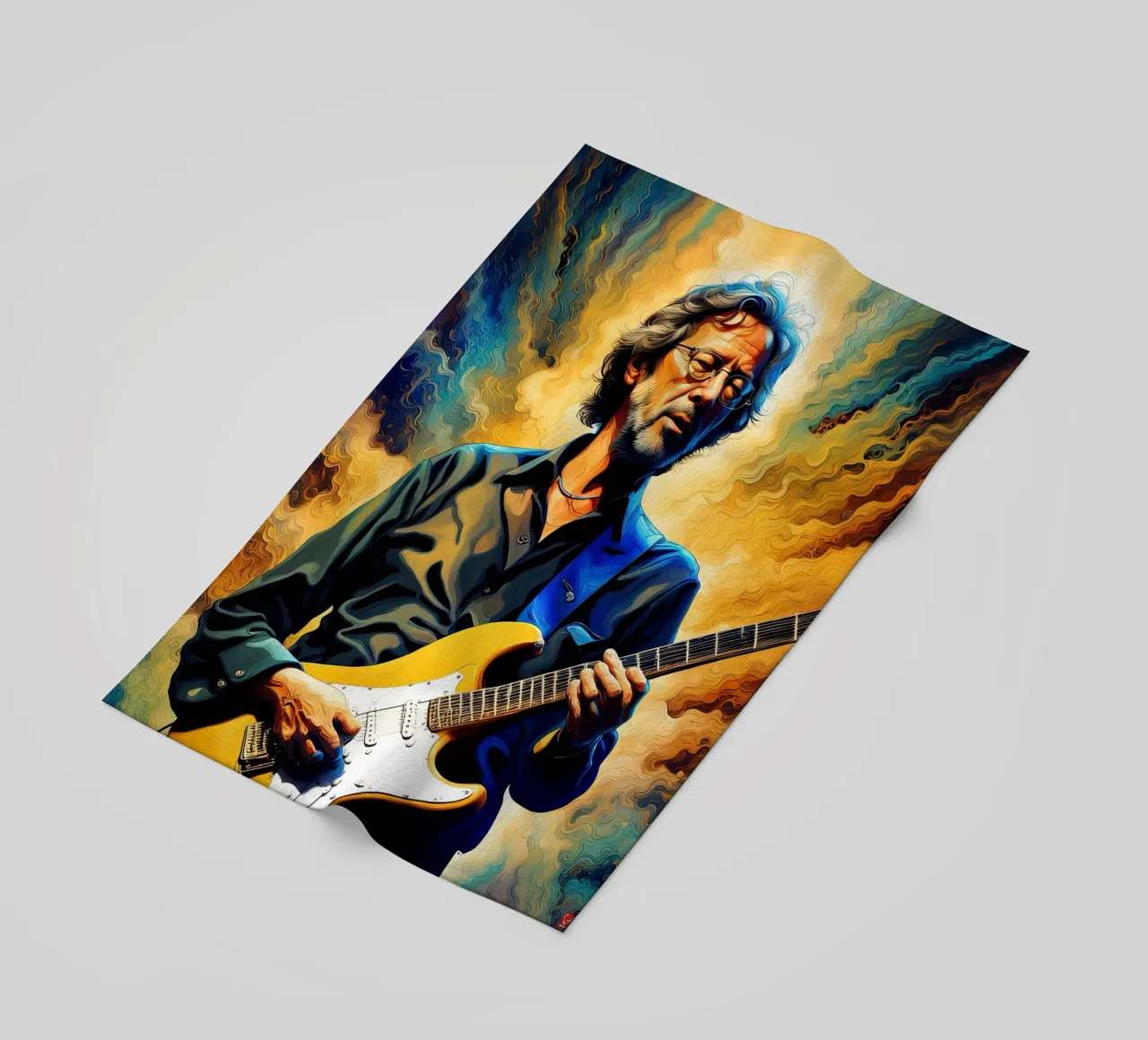 Eric Clapton telo mare da 🎁 NOBELART