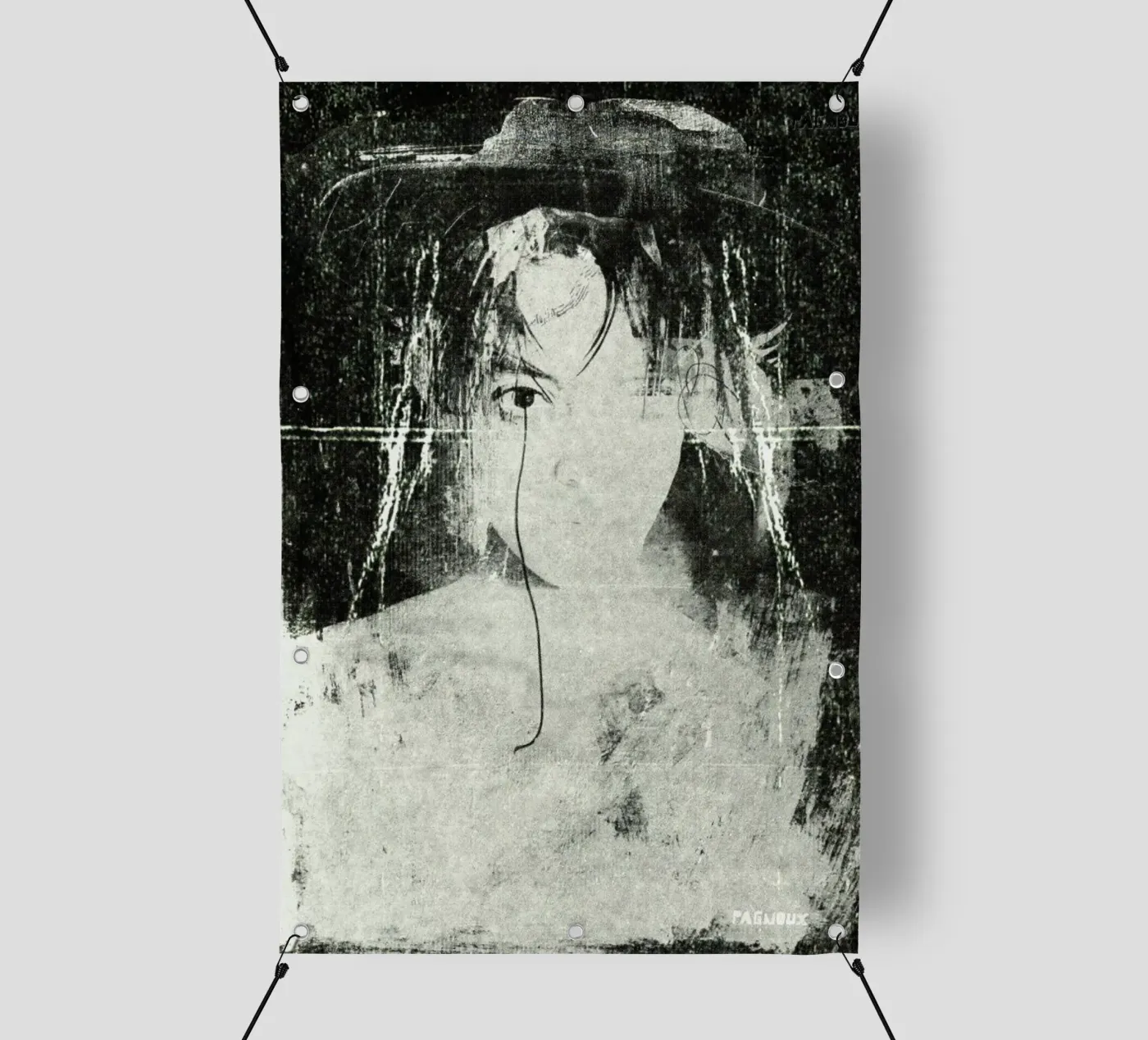 Spellbound telo in pvc da Sandrine Pagnoux