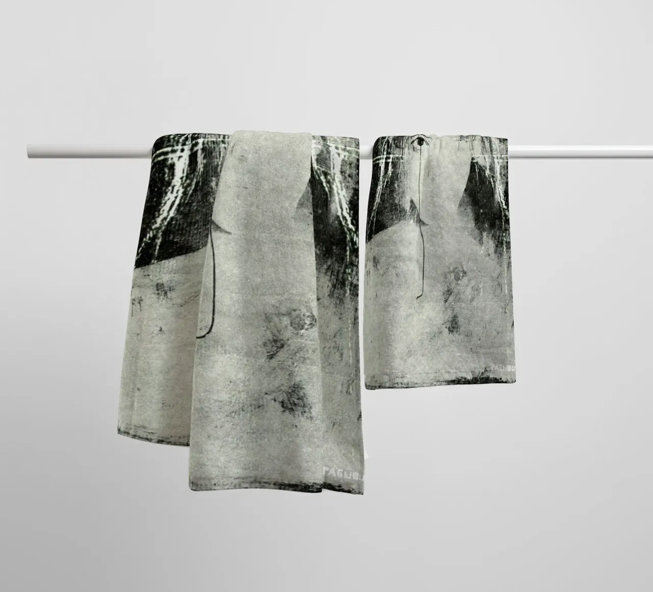 Spellbound towel by Sandrine Pagnoux