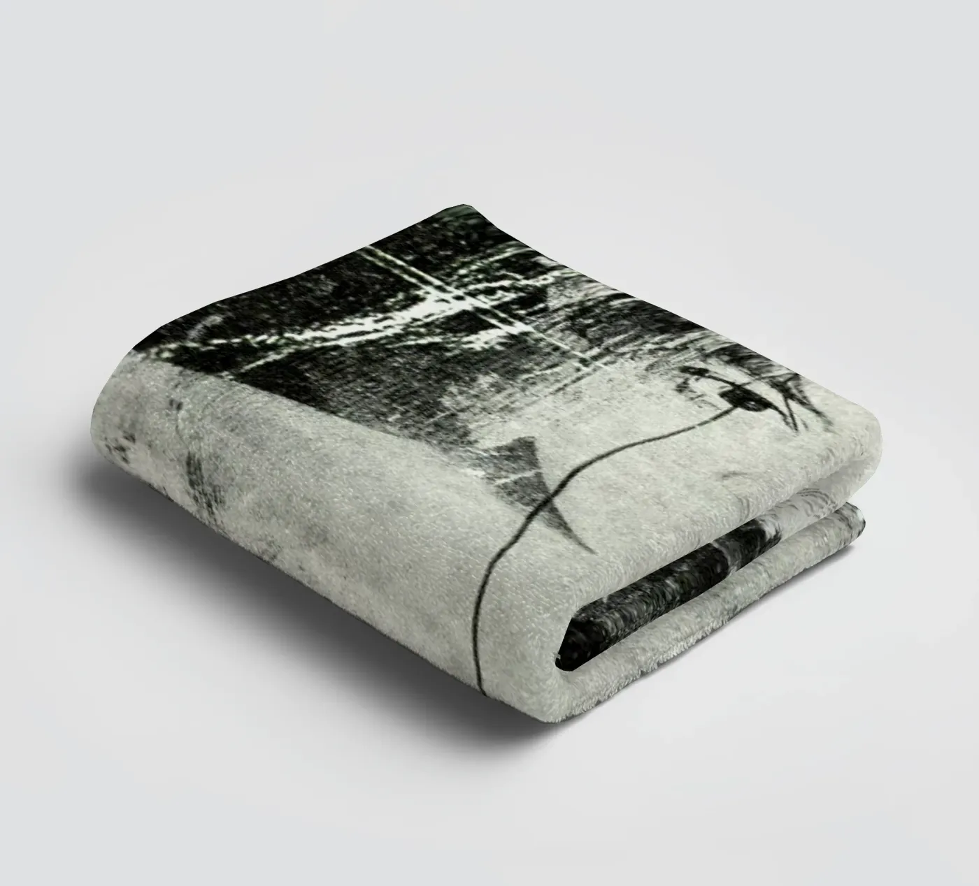 Spellbound towel by Sandrine Pagnoux