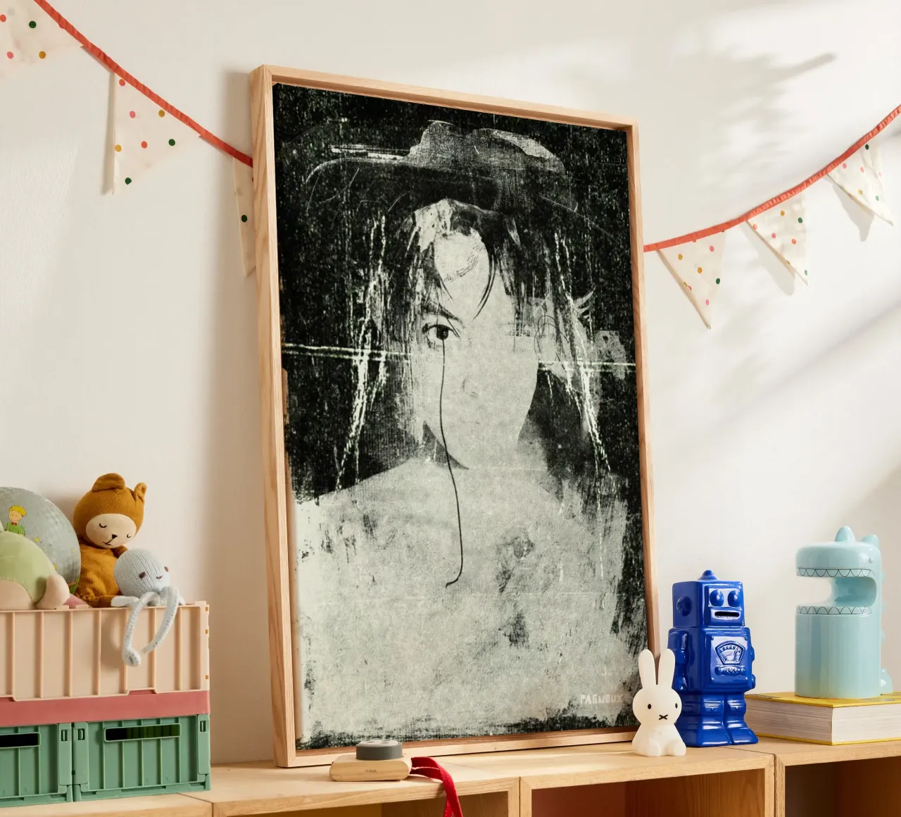 Spellbound tela con Cornice a cassetta da Sandrine Pagnoux