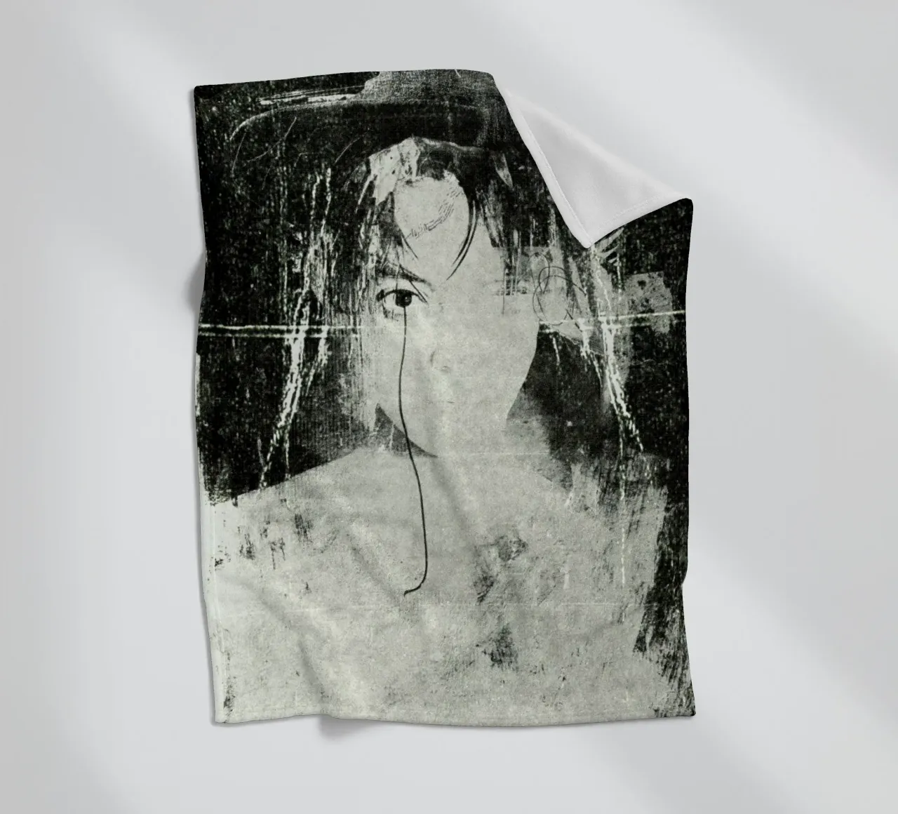 Spellbound plaid polaire de Sandrine Pagnoux