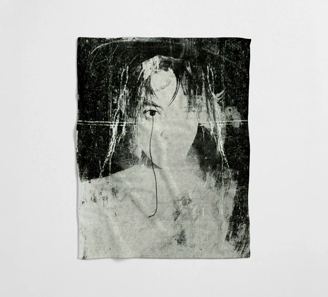 Spellbound plaid polaire de Sandrine Pagnoux