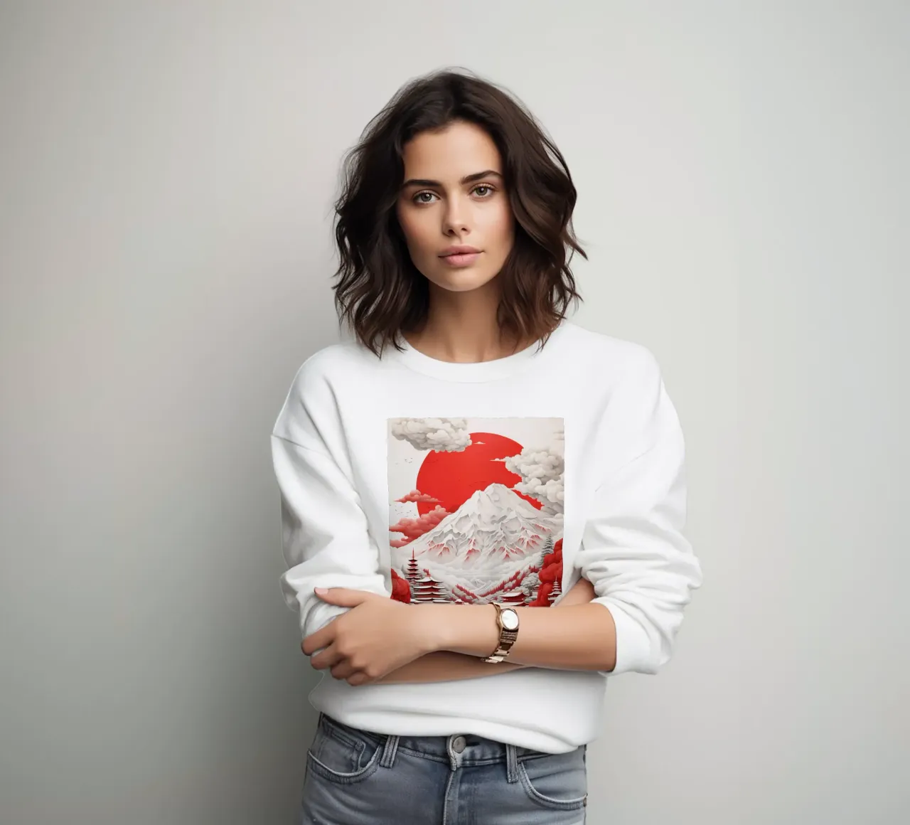 Monte Fuji felpa da ARTVI-SHOP