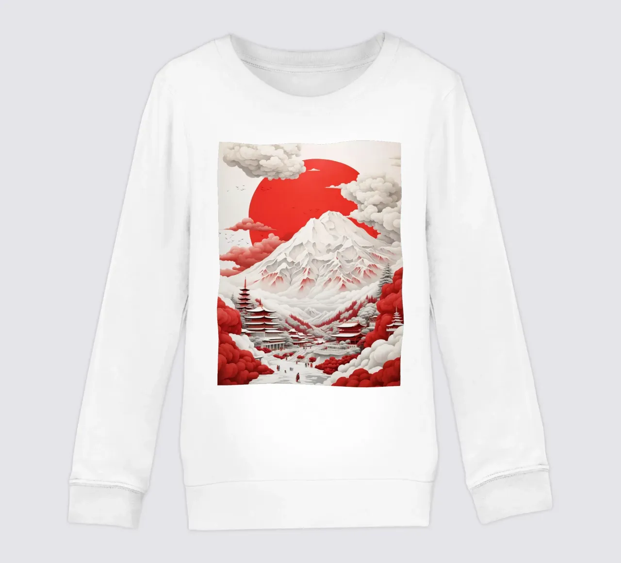 Monte Fuji felpa bambino da ARTVI-SHOP