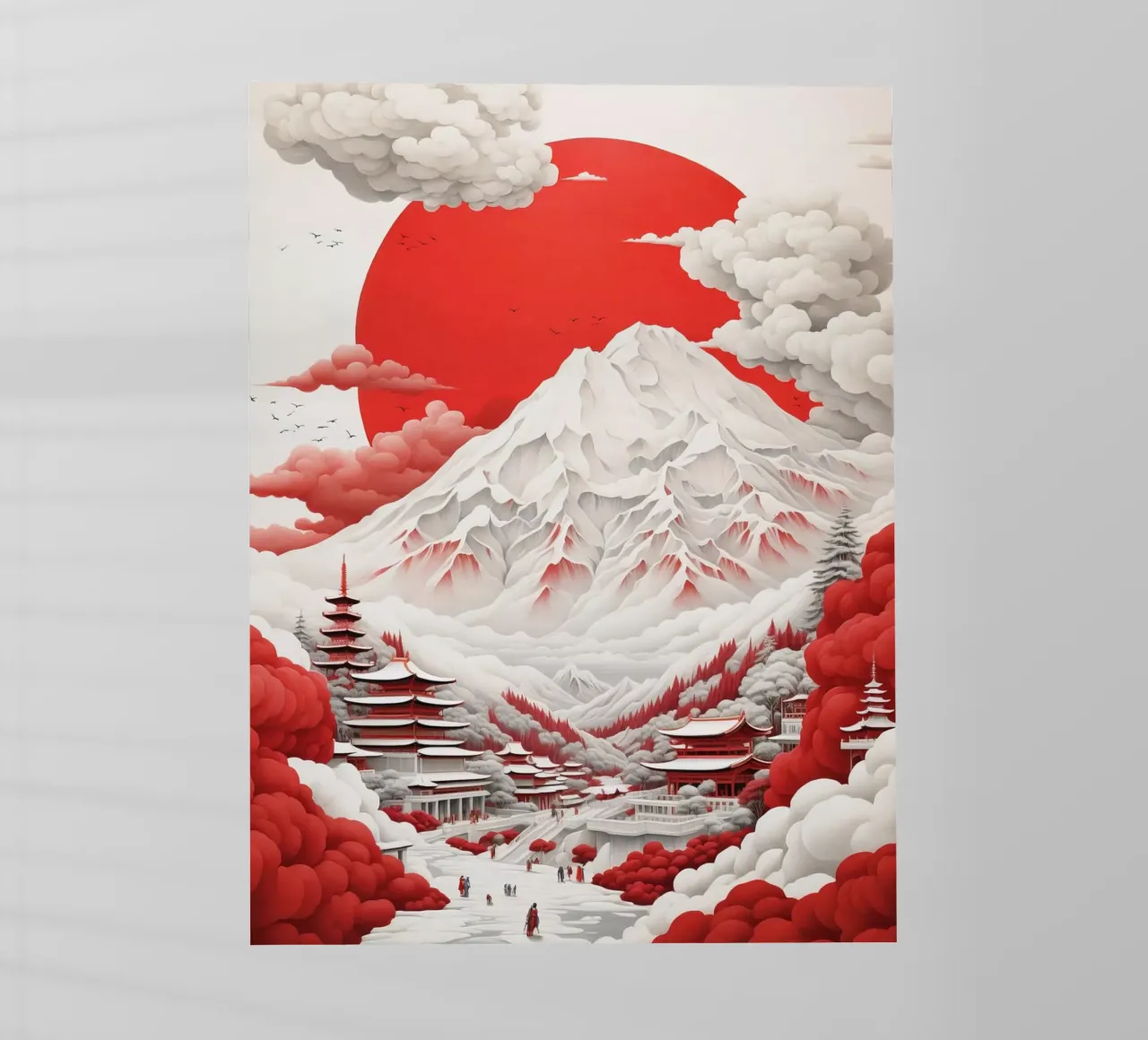 Monte Fuji pellicola backlit da ARTVI-SHOP