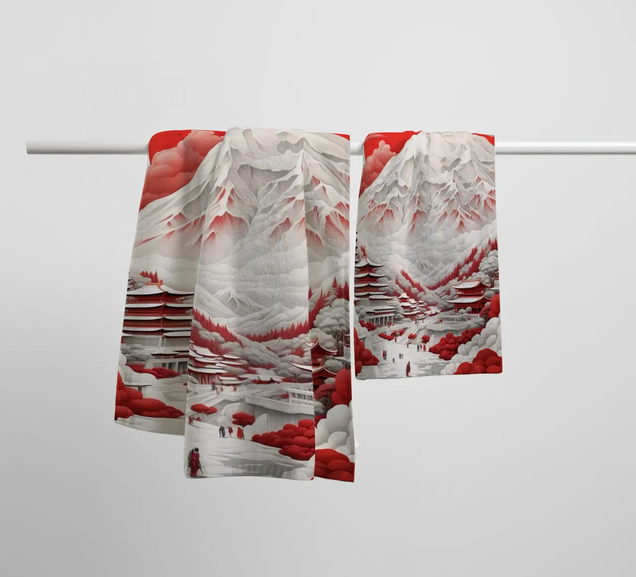 Monte Fuji asciugamano da bagno da ARTVI-SHOP
