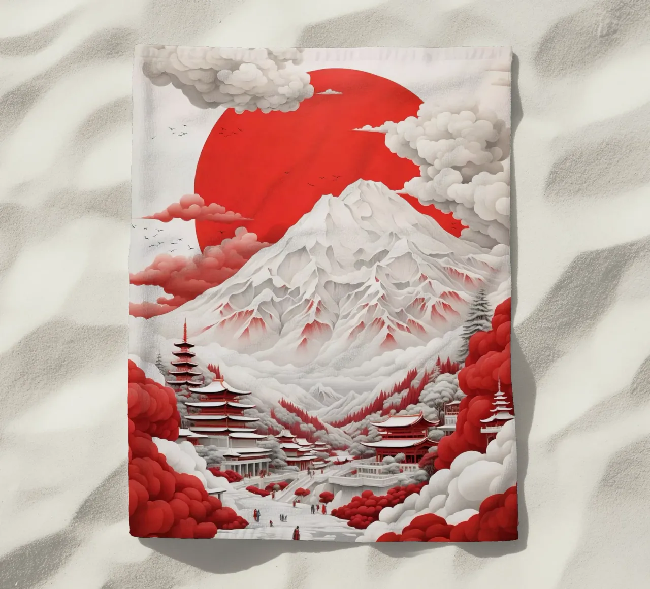 Monte Fuji telo mare da ARTVI-SHOP