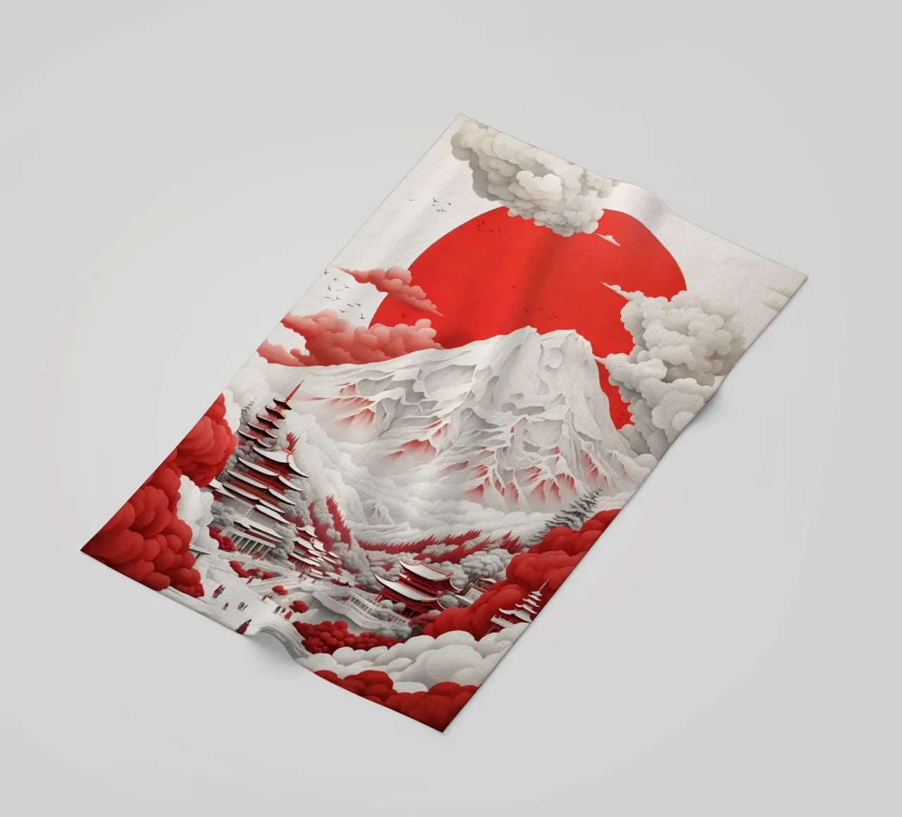 Monte Fuji telo mare da ARTVI-SHOP