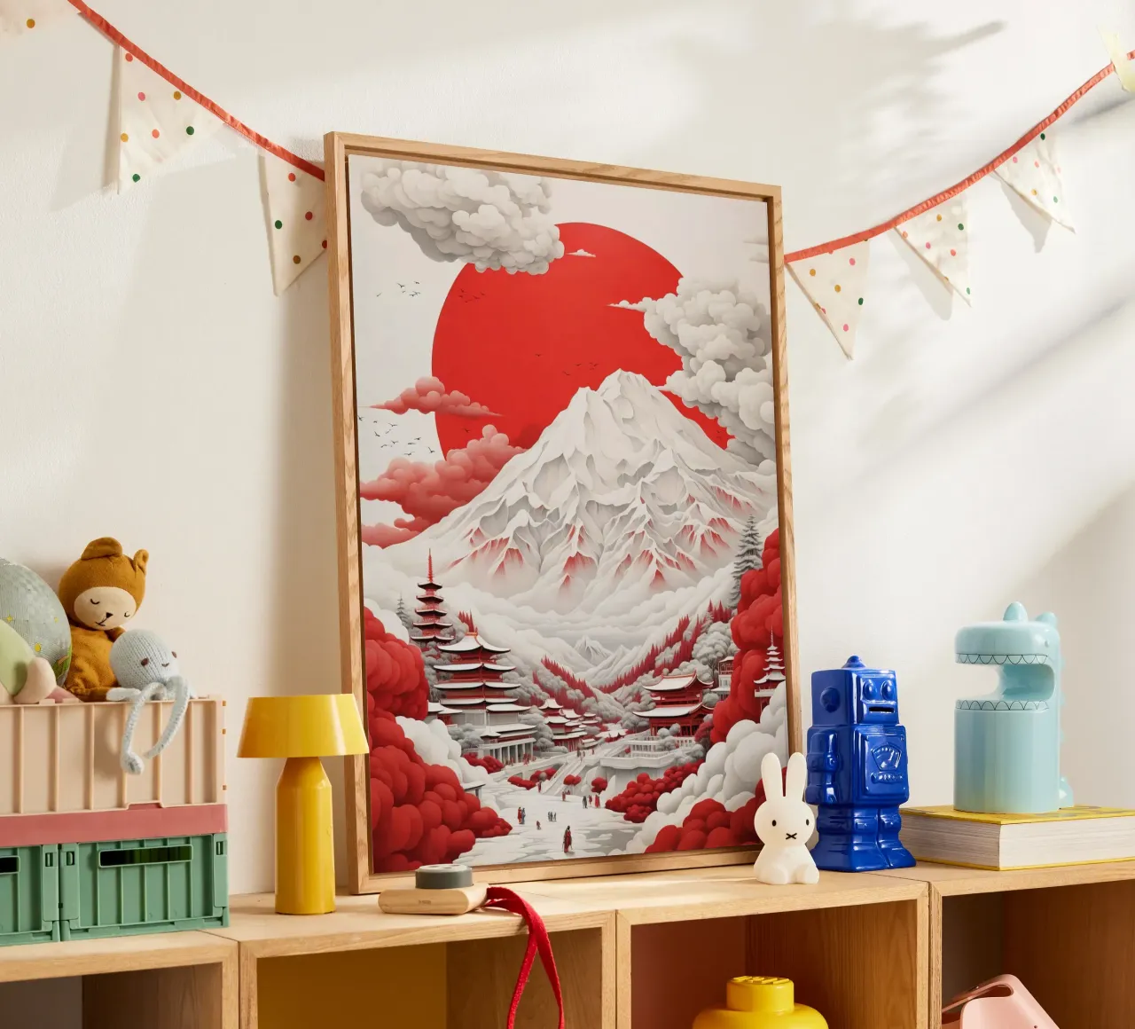 Monte Fuji plexiglass da 🎁 NOBELART