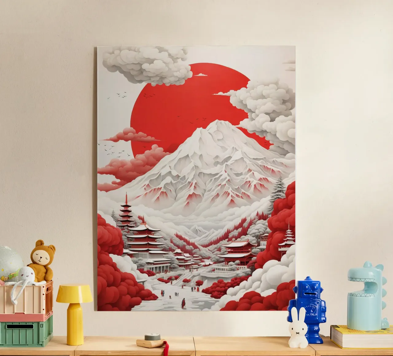 Monte Fuji plexiglass da 🎁 NOBELART