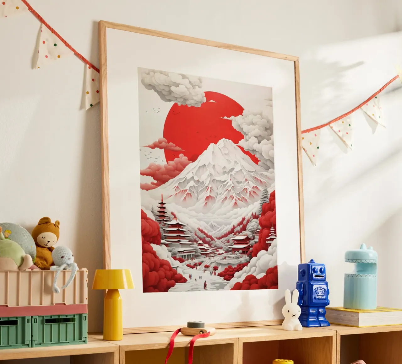 Monte Fuji carta hahnemühle da ARTVI-SHOP