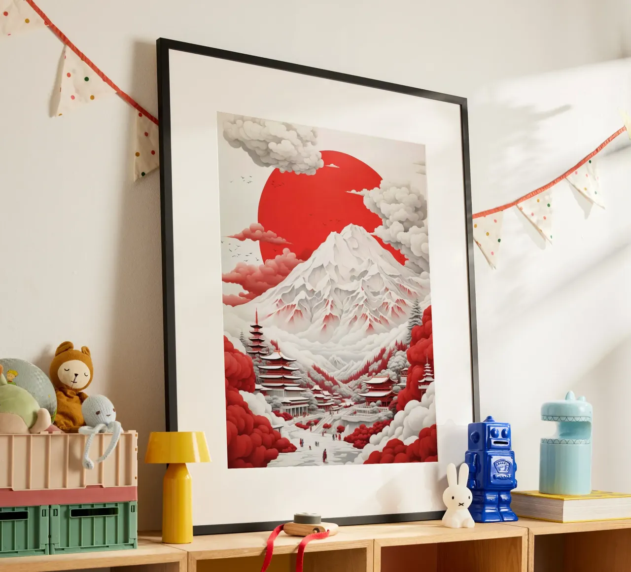 Monte Fuji carta hahnemühle da ARTVI-SHOP