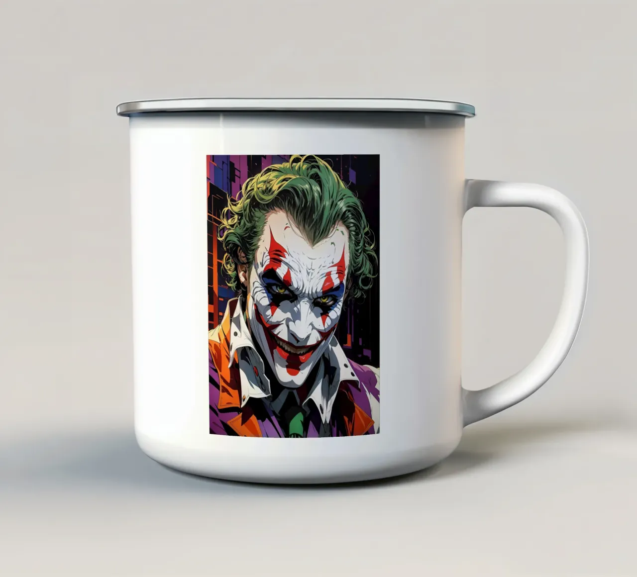 Joker II tazza in smalto da ARTVI-SHOP