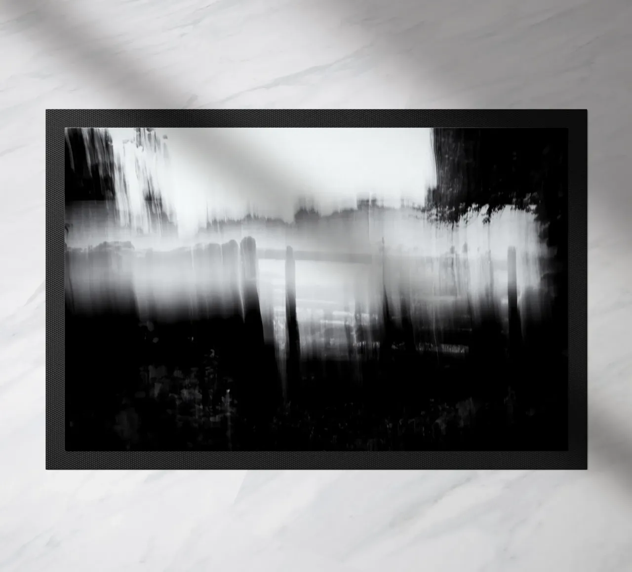 Abstract blurry monotone zerbino da artshop