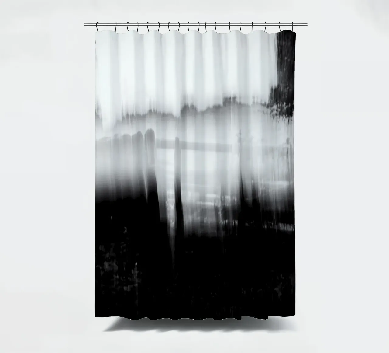Abstract blurry monotone tenda da doccia da artshop