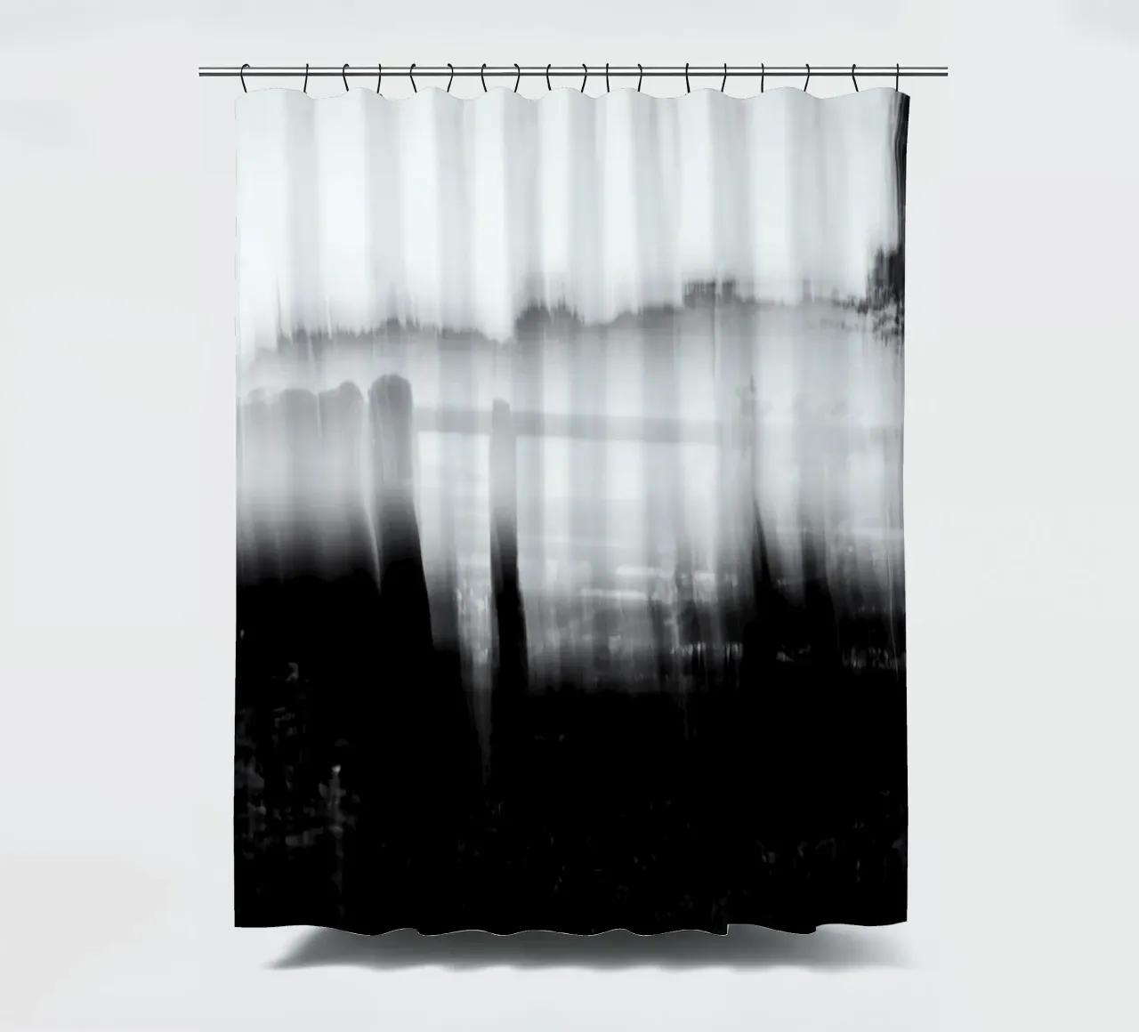 Abstract blurry monotone tenda da doccia da artshop