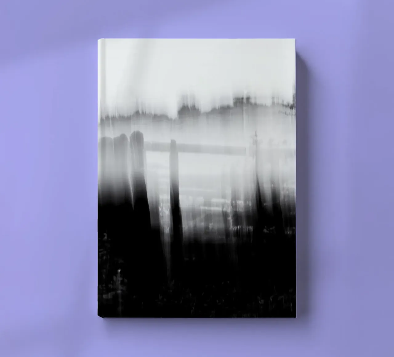 Abstract blurry monotone diario da artshop