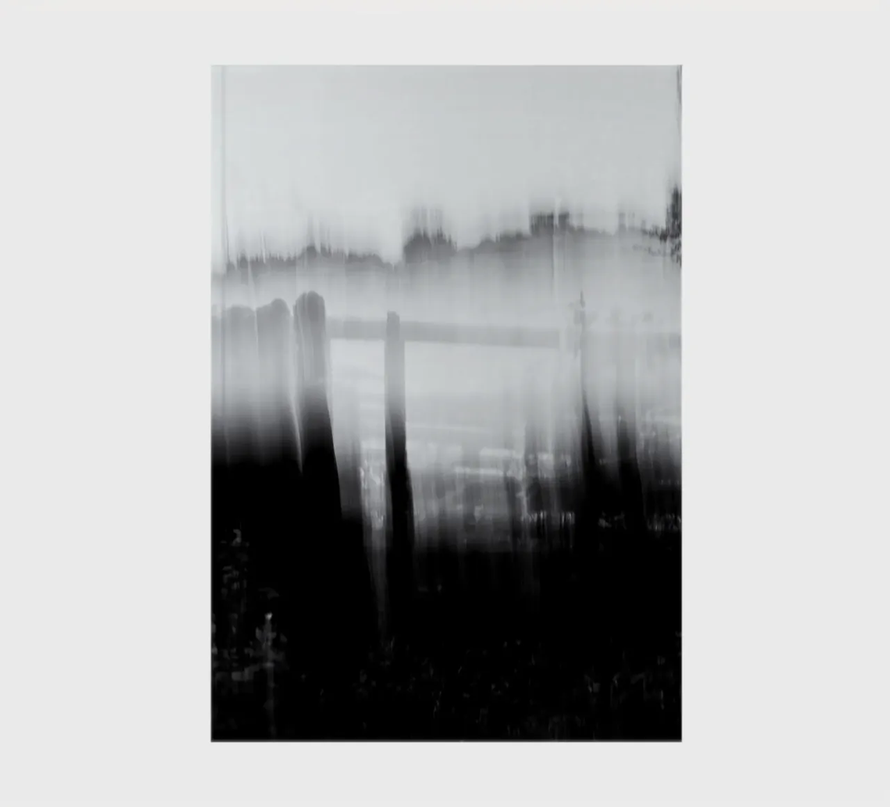Abstract blurry monotone diario da artshop