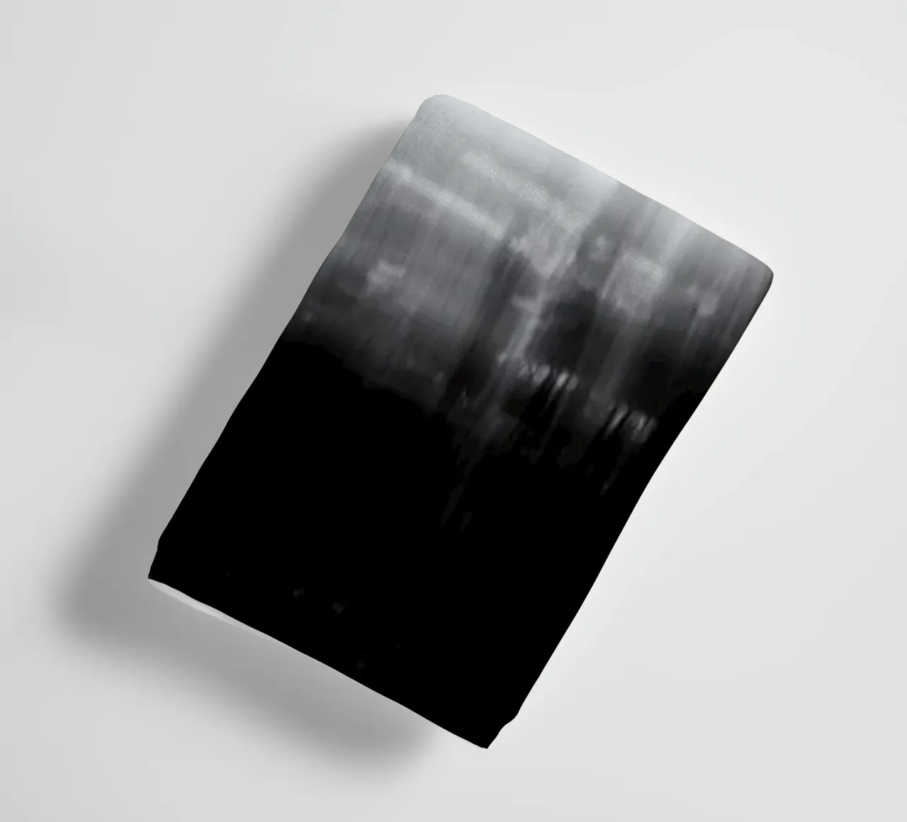 Abstract blurry monotone badhanddoek van artshop