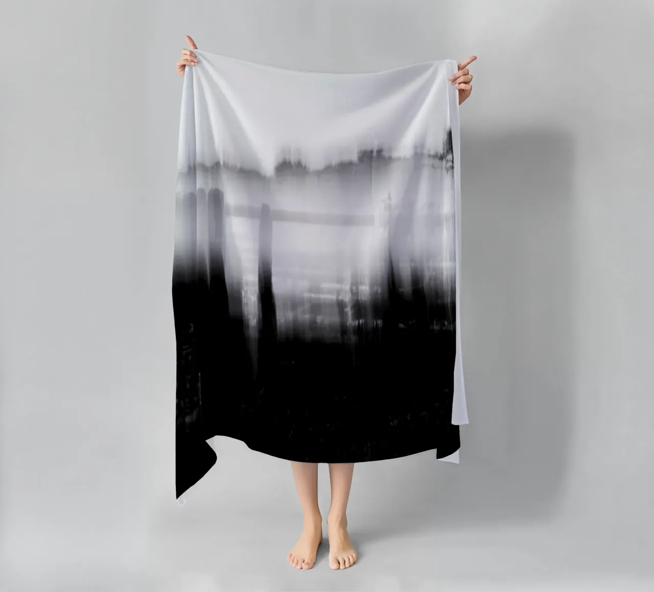 Abstract blurry monotone telo mare da artshop
