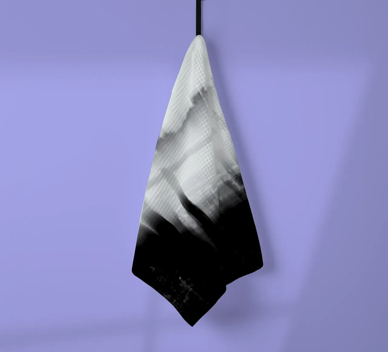 Abstract blurry monotone canovaccio da cucina da artshop