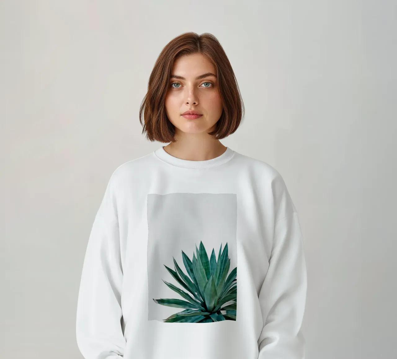 Cactus Agave felpa da Orara Studio