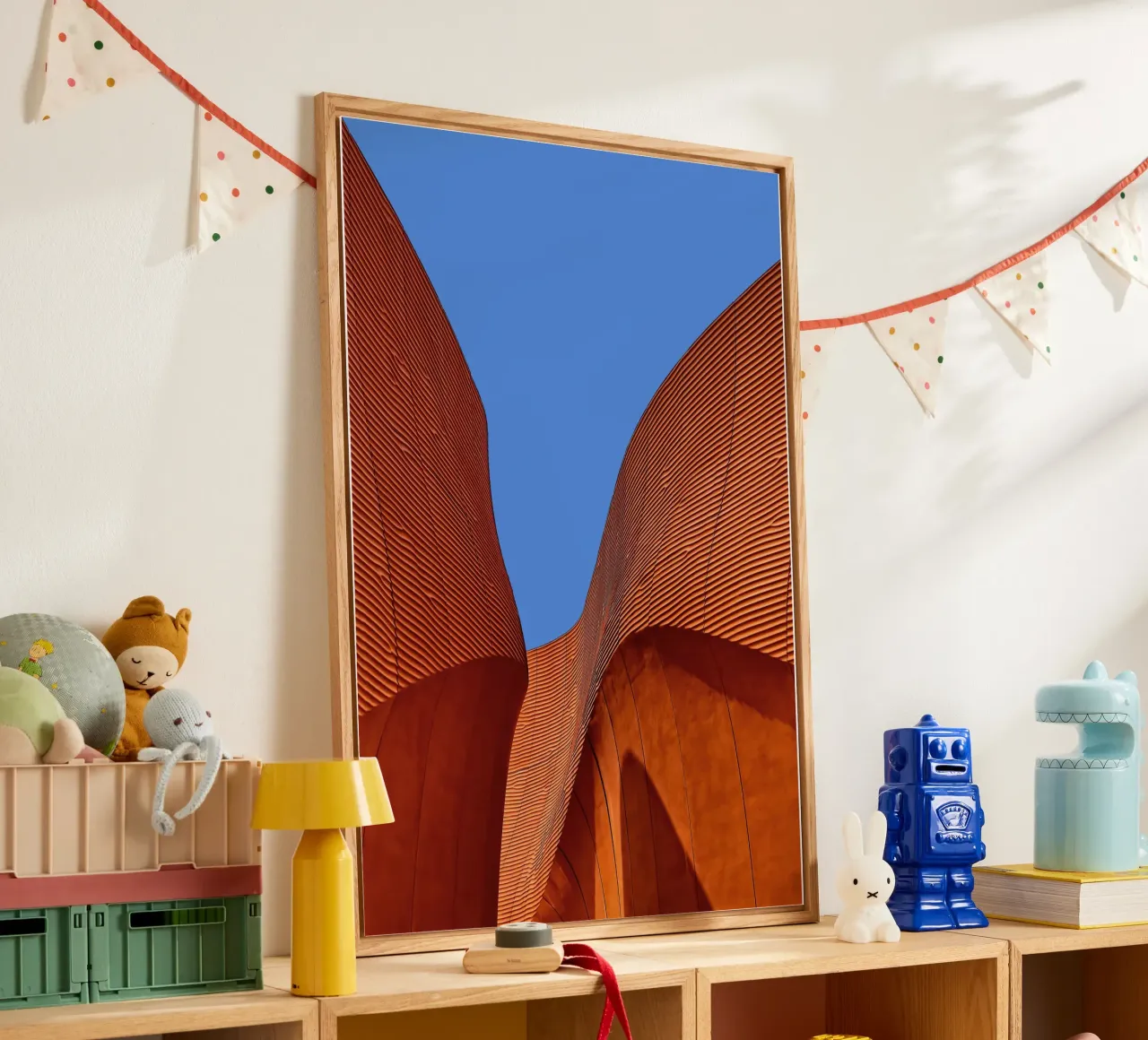 Perspective in red plexiglass da artshop