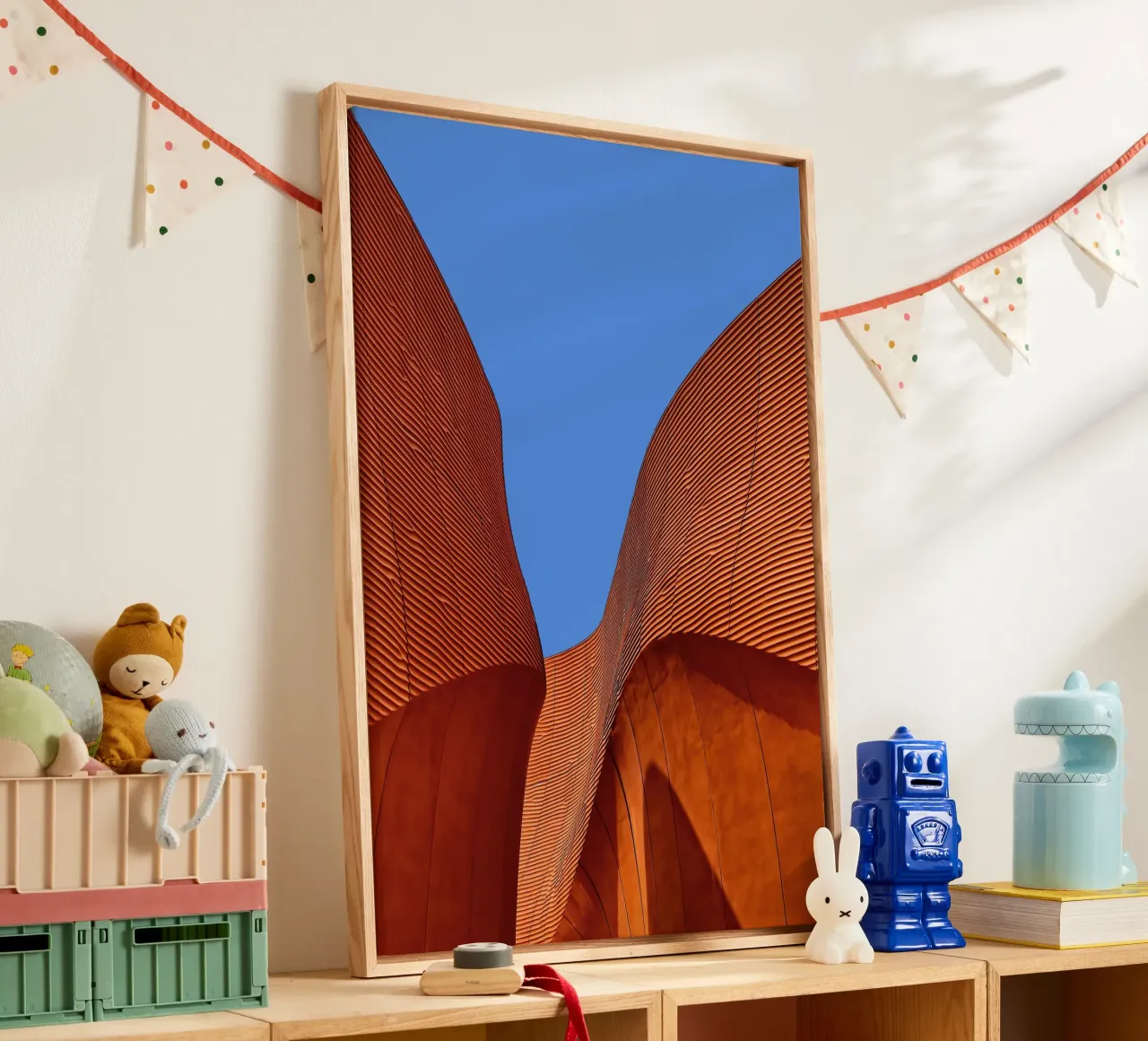 Perspective in red tela da artshop