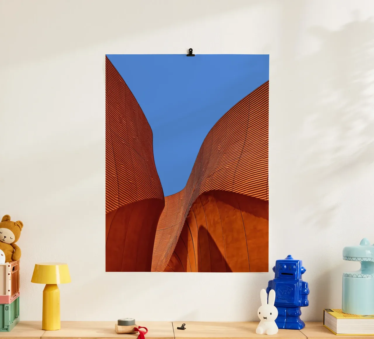 Perspective in red poster da artshop