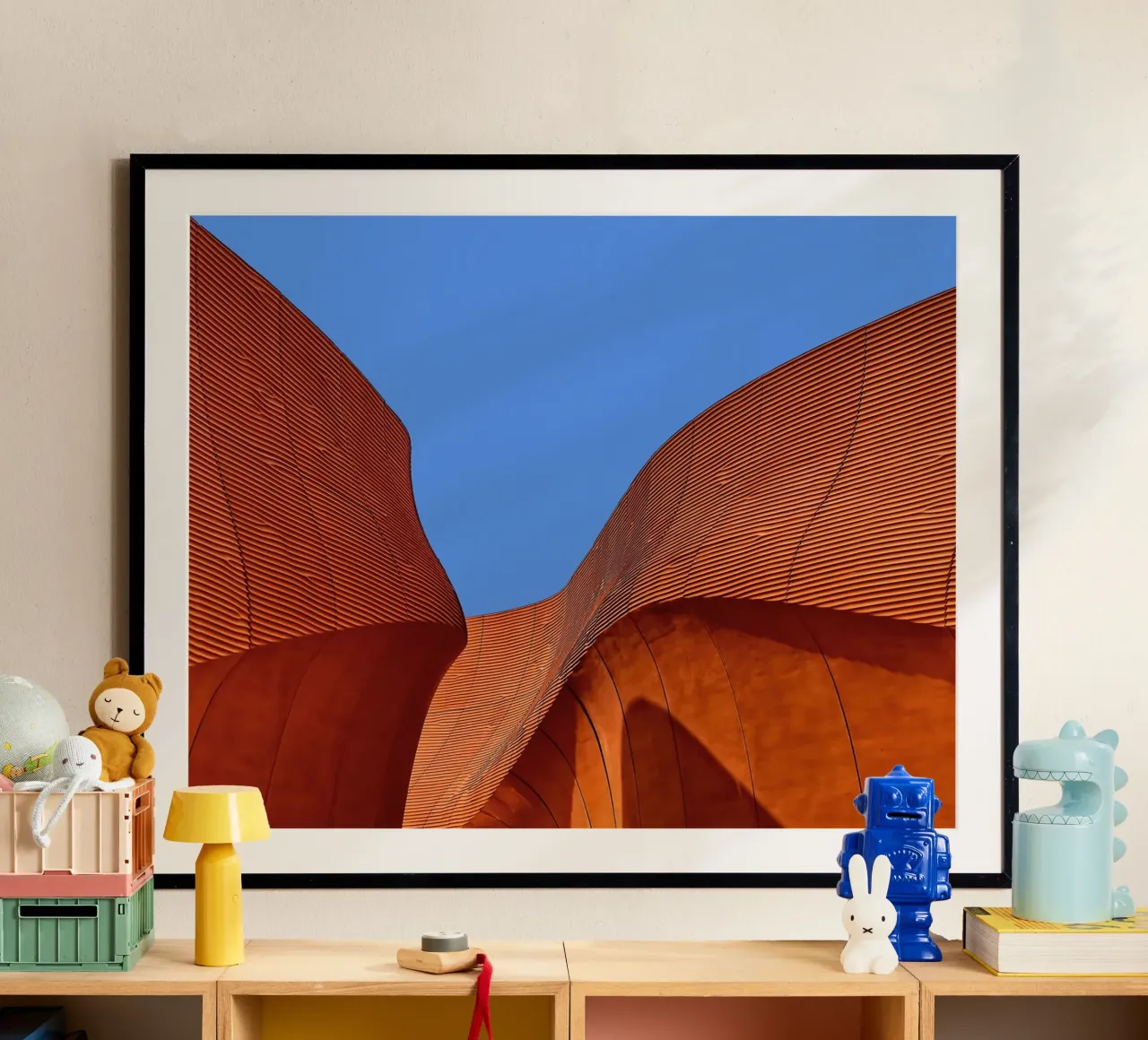 Perspective in red poster da artshop