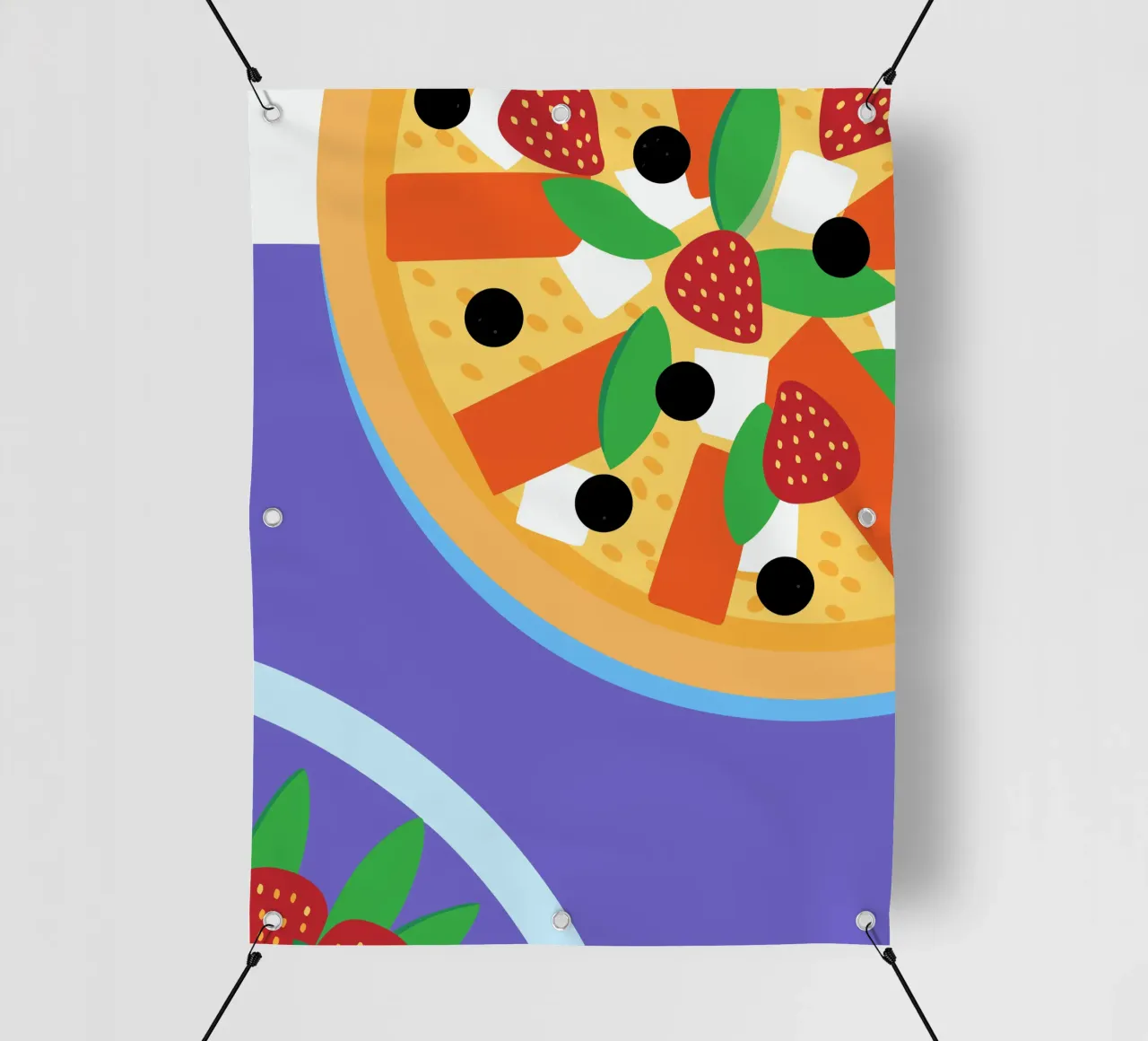 Insalata di frutta telo in pvc da OFFICIAL FRUIT & VEGETABLES