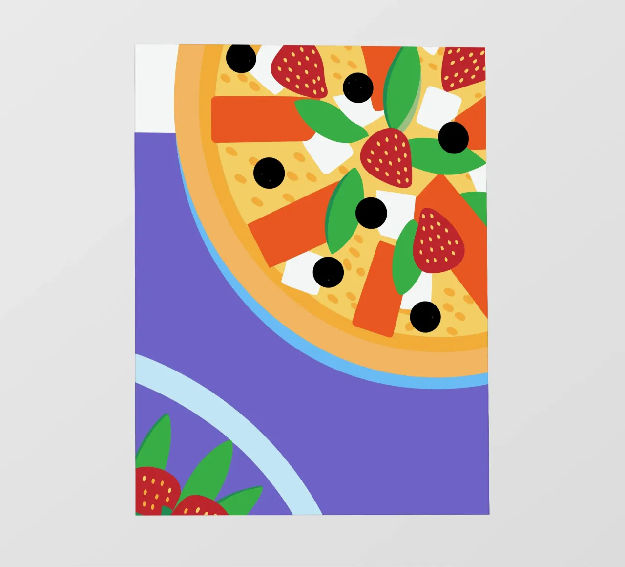 Insalata di frutta telo in pvc da OFFICIAL FRUIT & VEGETABLES