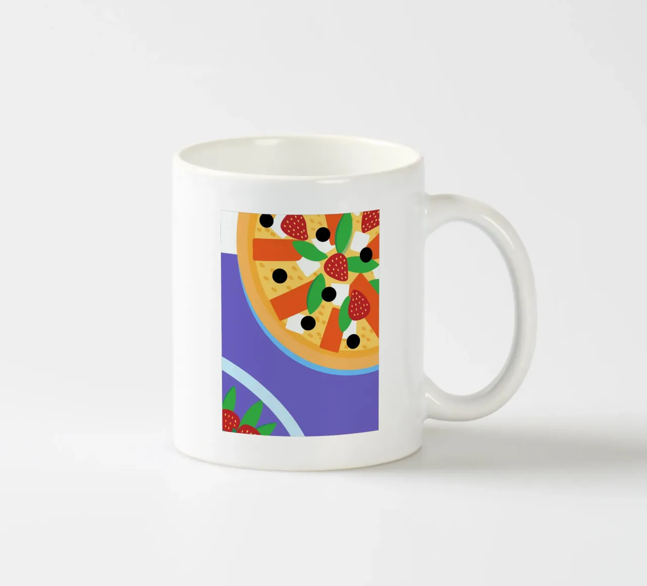 Insalata di frutta tazza in ceramica da OFFICIAL FRUIT & VEGETABLES