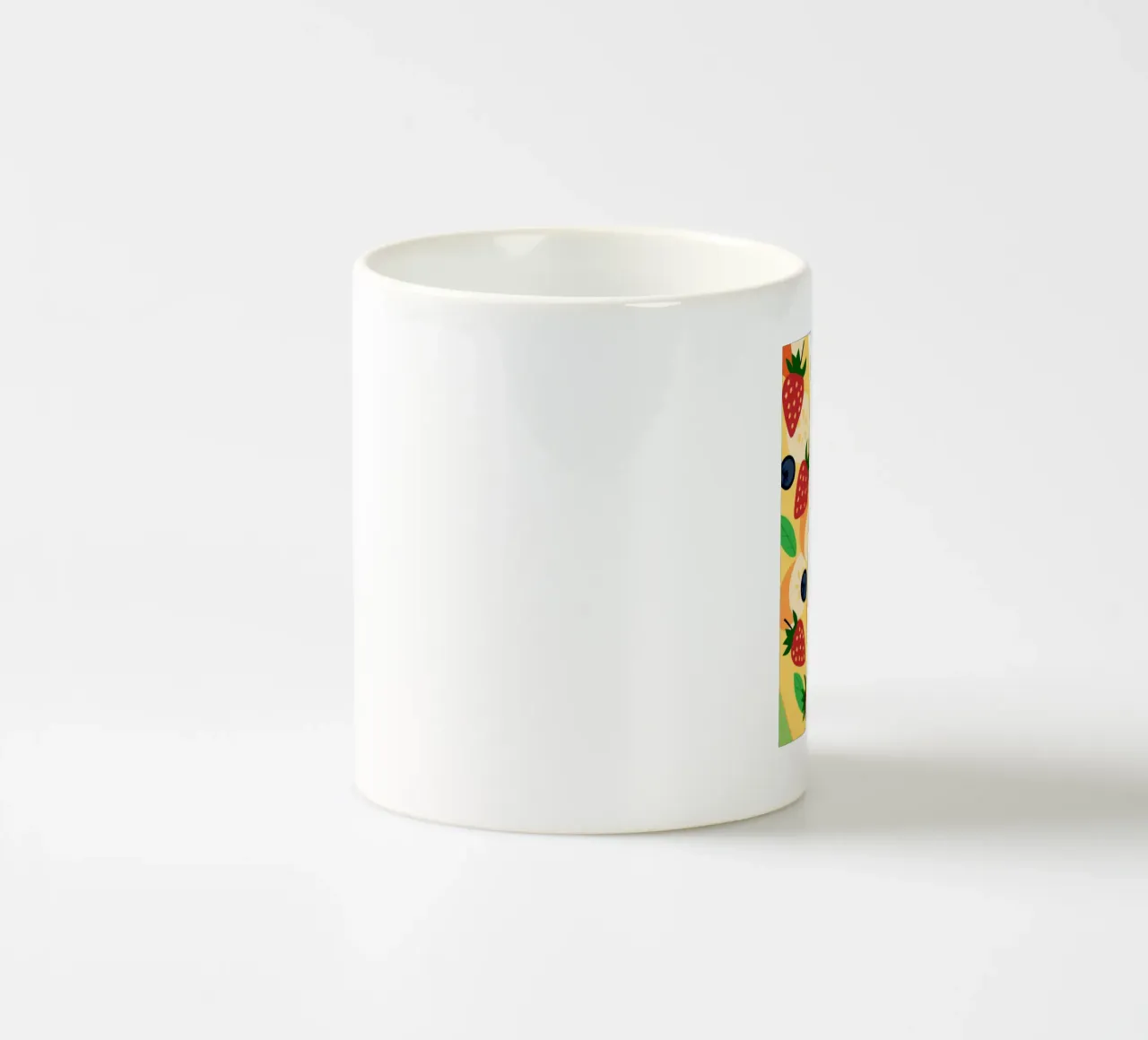 Frutta fresca alla fragola tazza in ceramica da OFFICIAL FRUIT & VEGETABLES
