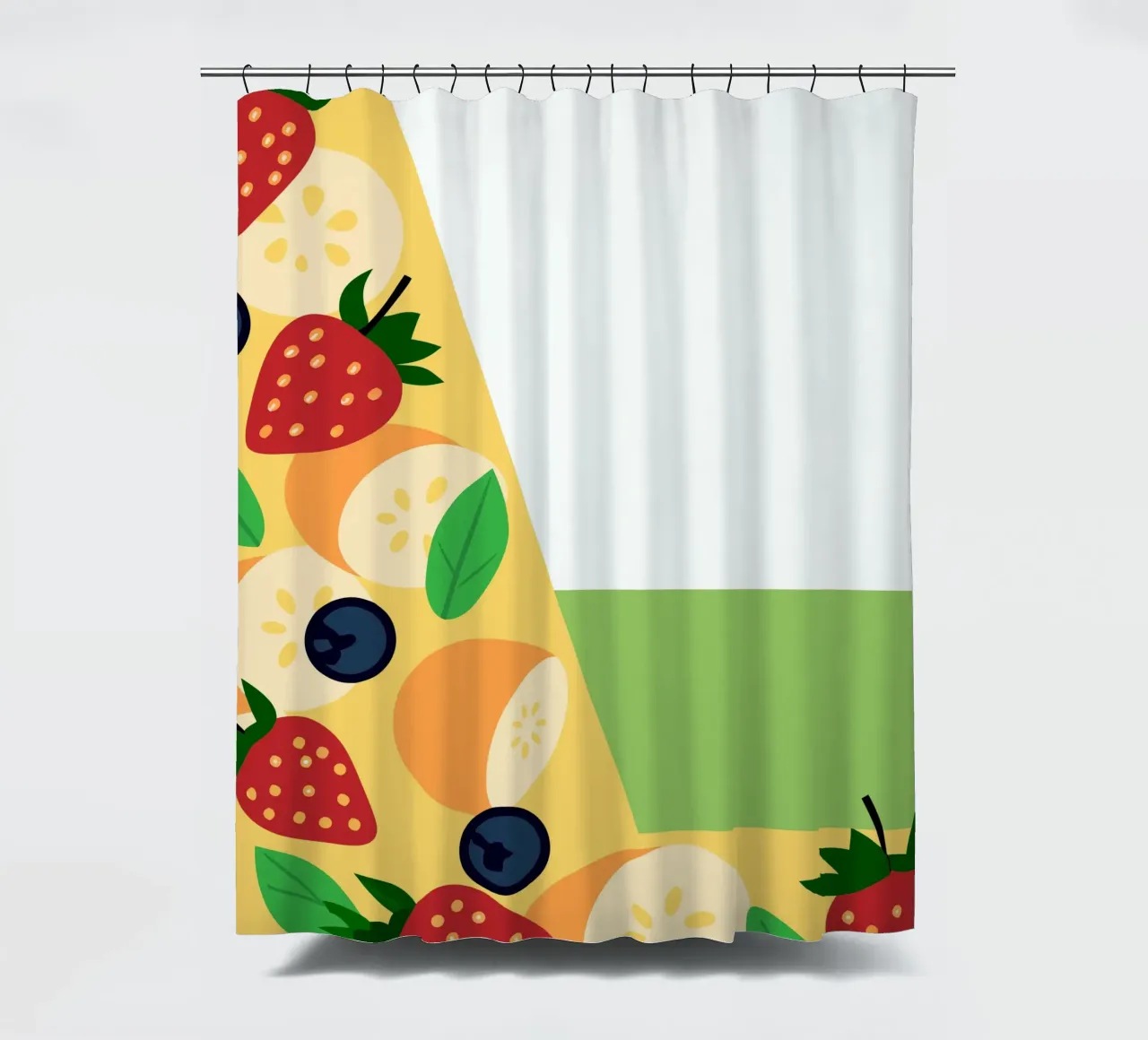 Frutta fresca alla fragola tenda da doccia da OFFICIAL FRUIT & VEGETABLES