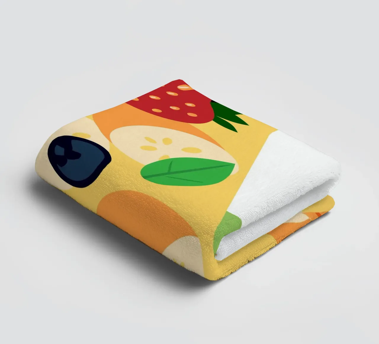 Frutta fresca alla fragola asciugamano da bagno da OFFICIAL FRUIT & VEGETABLES