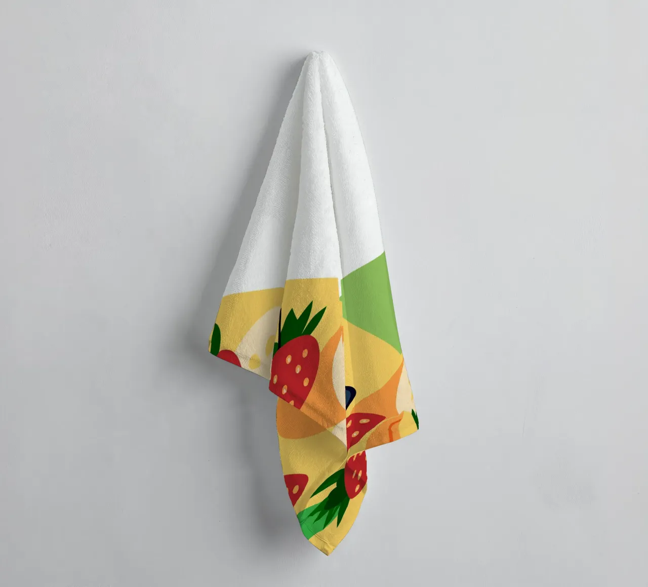 Frutta fresca alla fragola asciugamano da bagno da OFFICIAL FRUIT & VEGETABLES