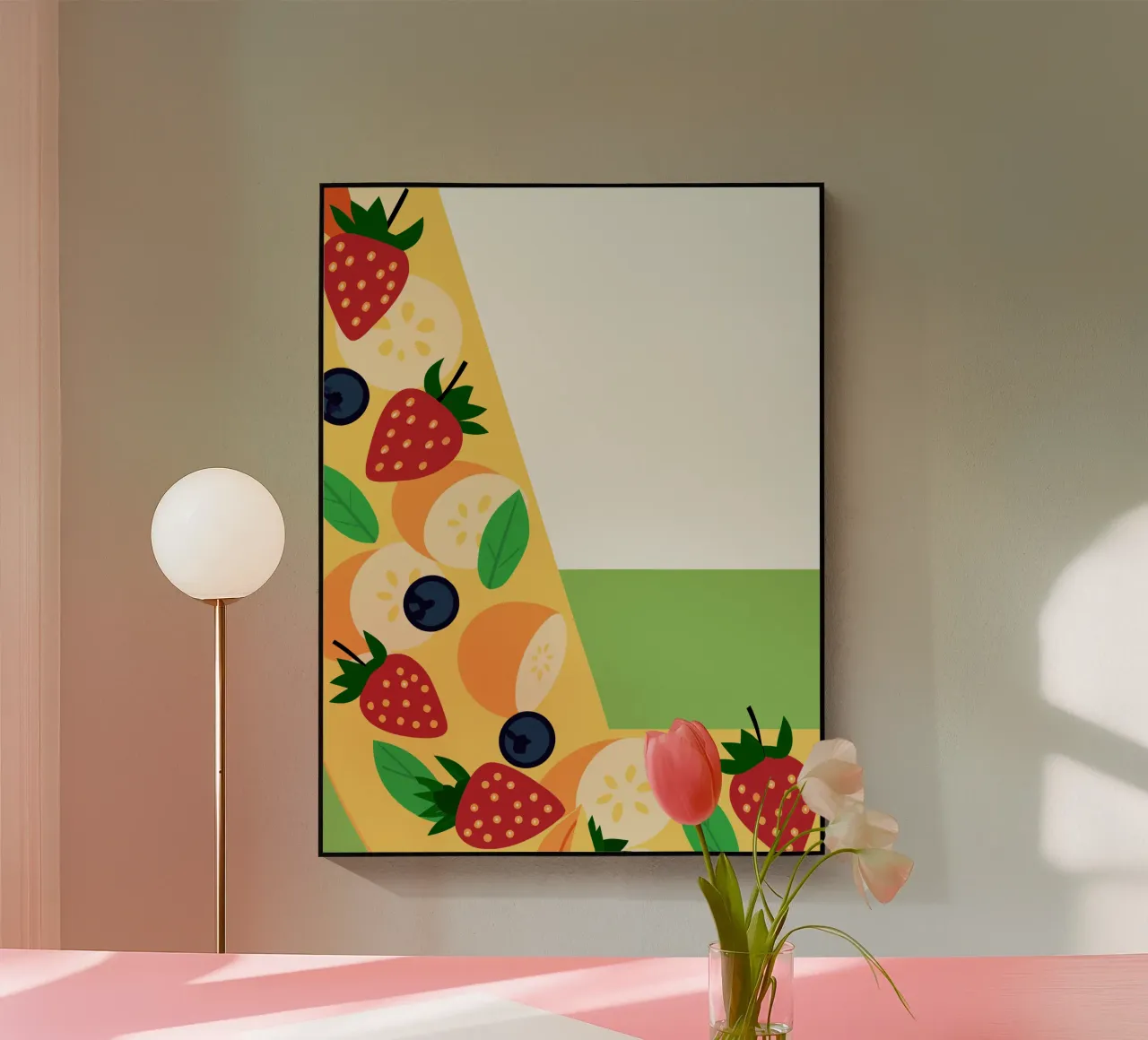 Frutta fresca alla fragola plexiglass da OFFICIAL FRUIT & VEGETABLES