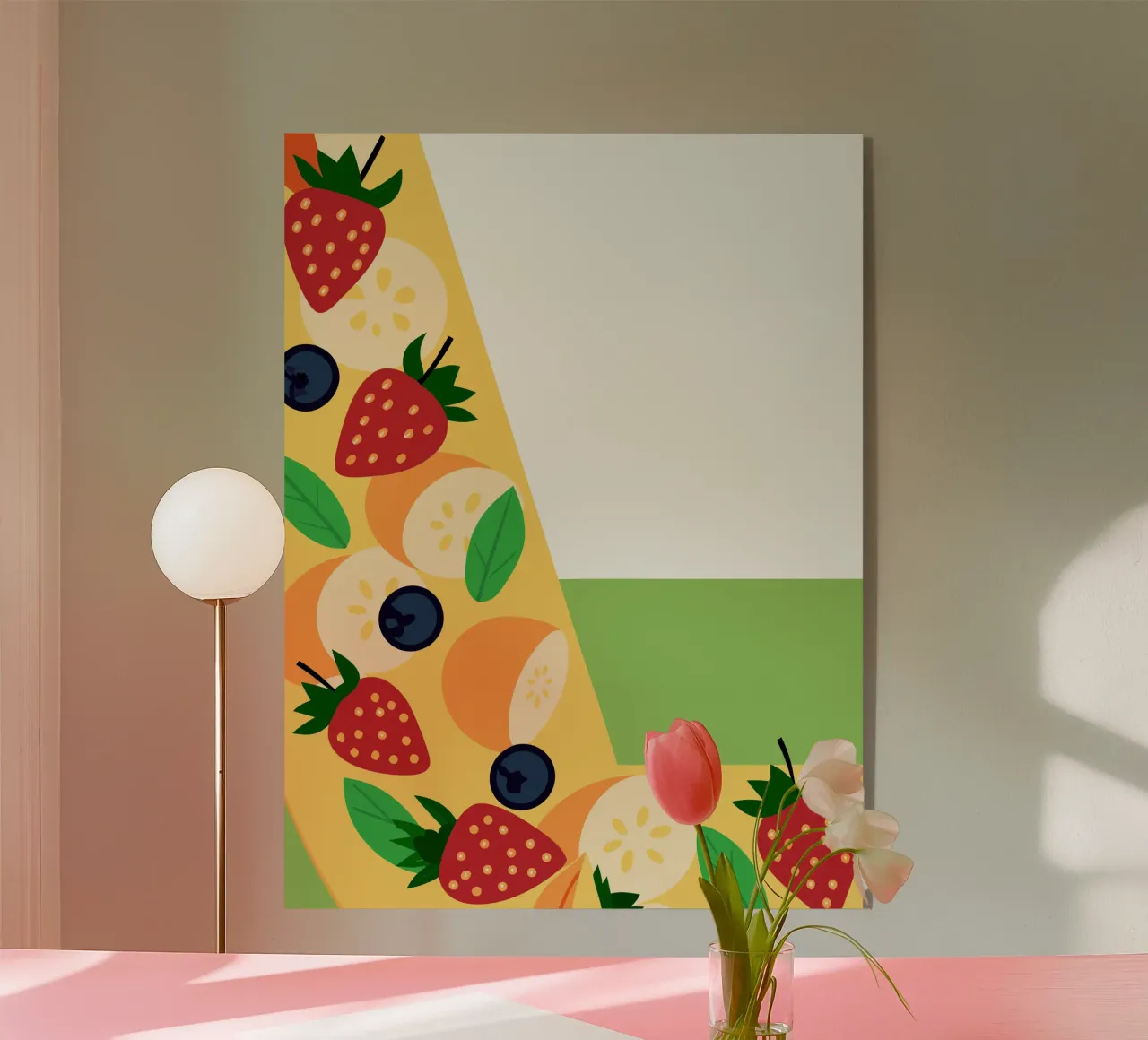 Frutta fresca alla fragola plexiglass da OFFICIAL FRUIT & VEGETABLES