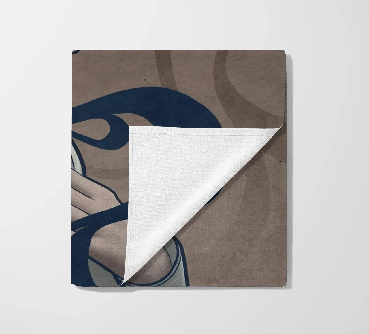 Idios Kosmos beach towel by Kuba Gornowicz