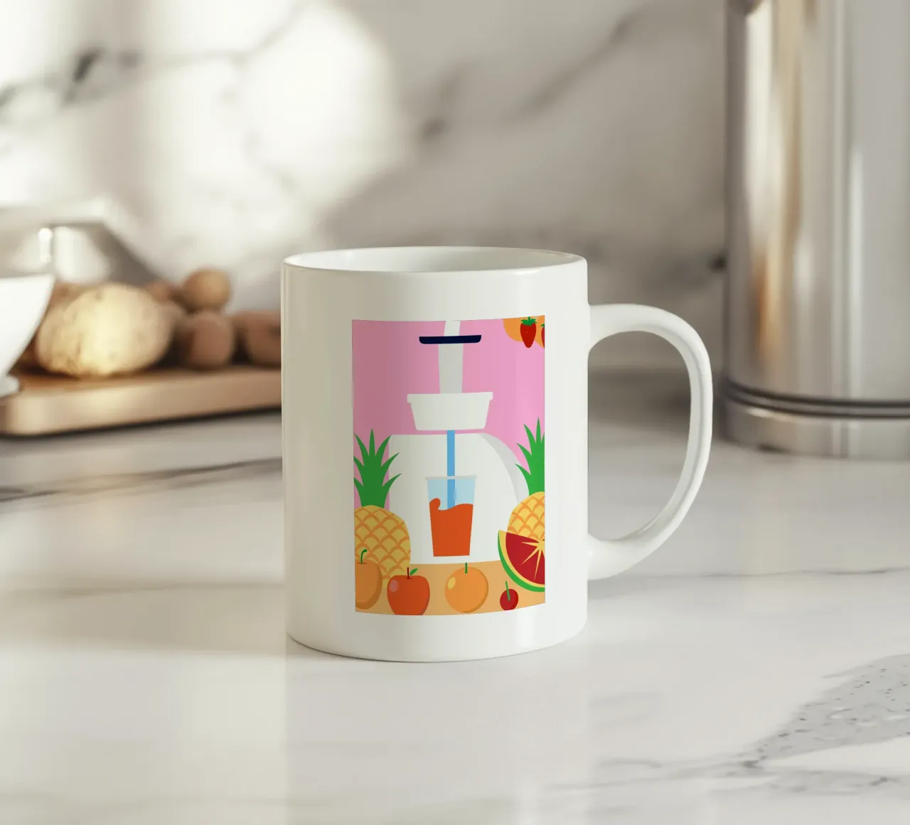 Macchina per succhi di frutta tazza in ceramica da OFFICIAL FRUIT & VEGETABLES