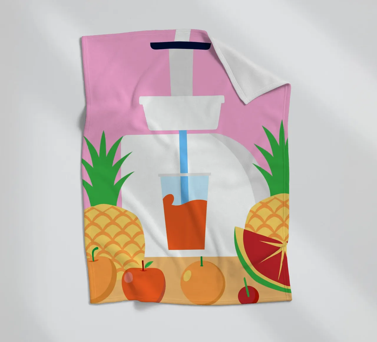 Macchina per succhi di frutta coperta in pile da OFFICIAL FRUIT & VEGETABLES