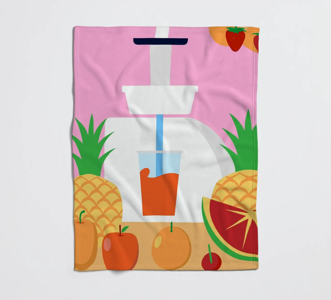 Macchina per succhi di frutta coperta in pile da OFFICIAL FRUIT & VEGETABLES