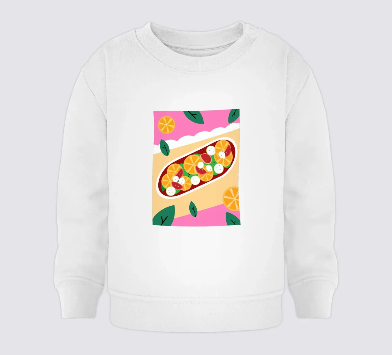 Insalata di frutta fresca felpa neonato da OFFICIAL FRUIT & VEGETABLES