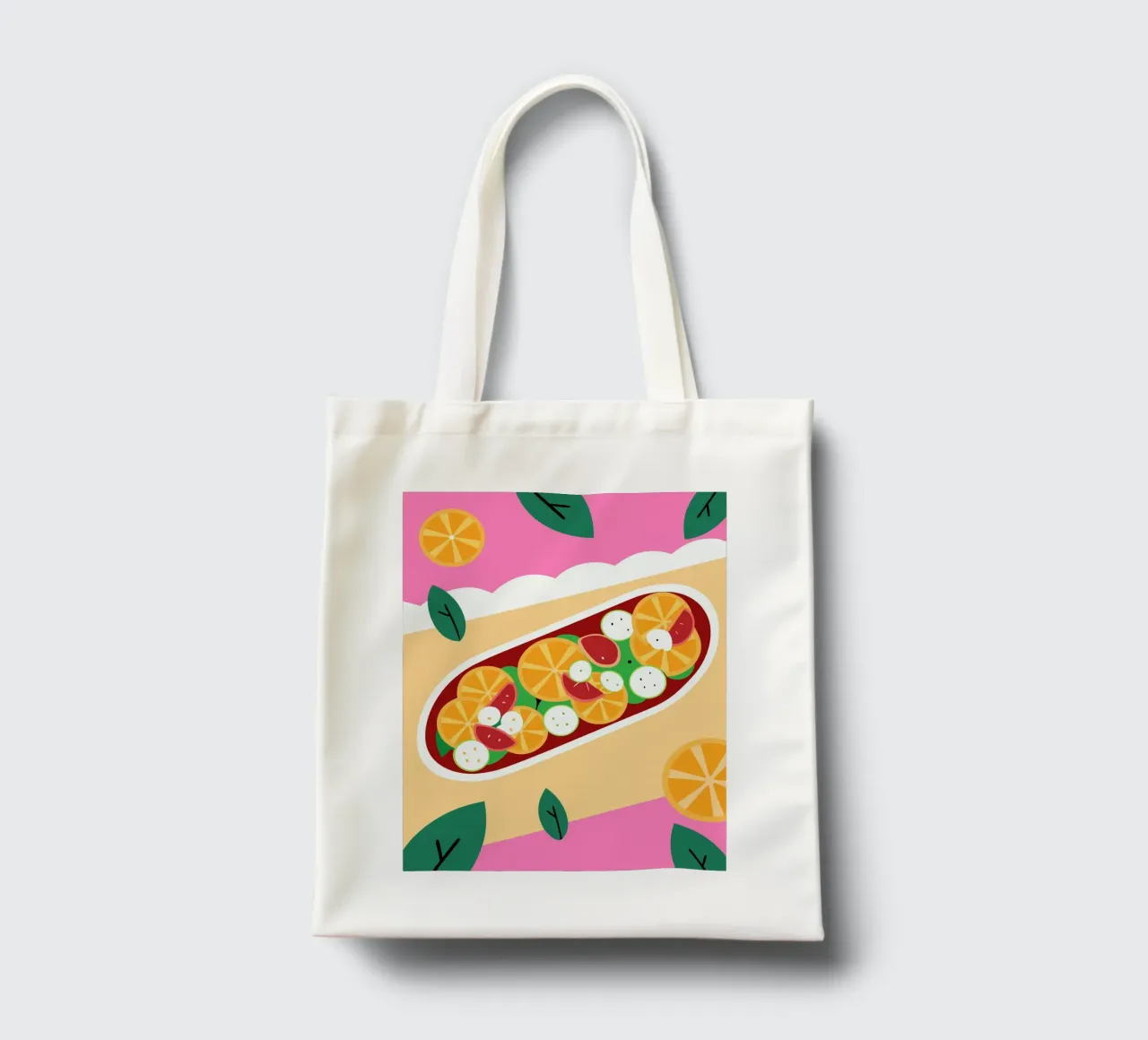 Insalata di frutta fresca borsa in juta da OFFICIAL FRUIT & VEGETABLES