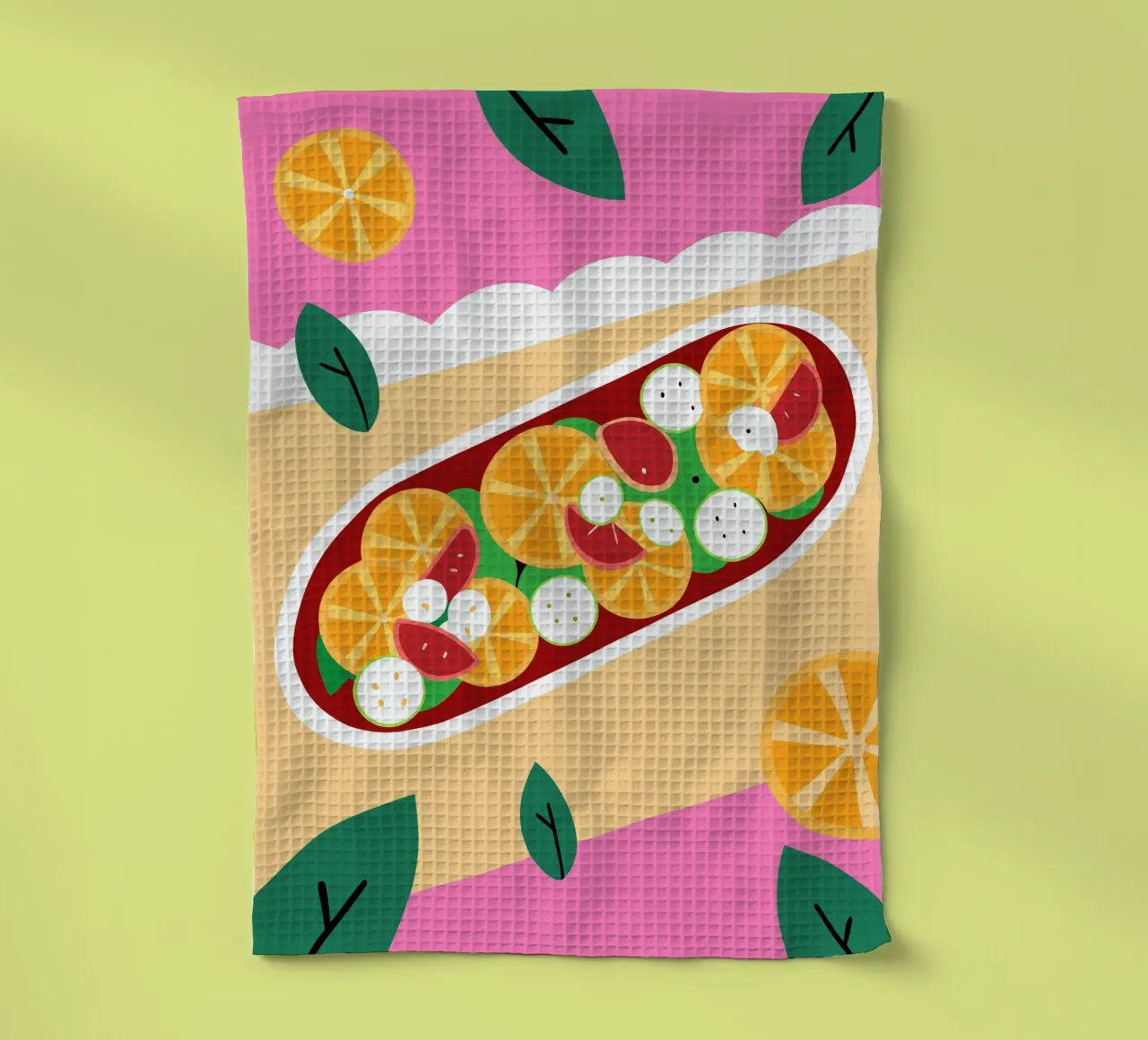 Insalata di frutta fresca canovaccio da cucina da OFFICIAL FRUIT & VEGETABLES